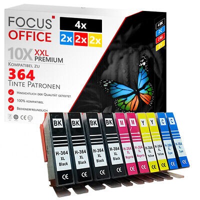Drucker patronen für hp - 10,