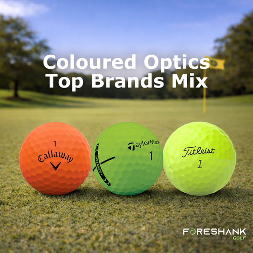 Coloured optics used - optics,