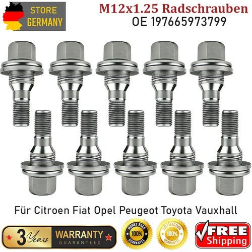 10x radschrauben radbolzen - 10x,