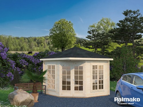 Gartenpavillon holz 28mm - gartenpavillon,