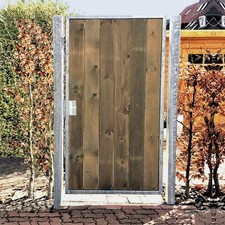 Törchen Verzinkt + Holz Tor