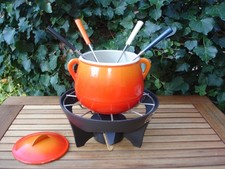 LE CREUSET Oldie Fondue Set