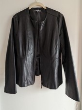 Peek & Cloppenburg Kunstleder Jacke Größe 36