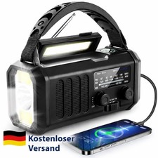 Camping Radio Solar Handkurbel