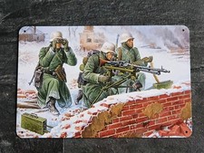 Soldaten - MG Stellung - 2 WK