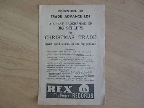 Rex records mid - rex,