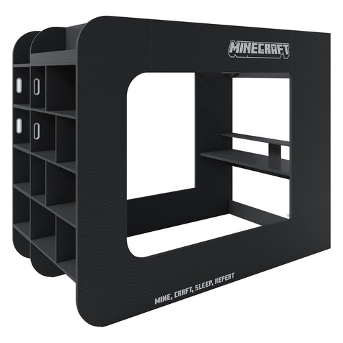 Hochbett minecraft kinderbett - hochbett,