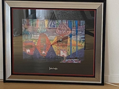 Hundertwasser kunstdruck - hundertwasser,