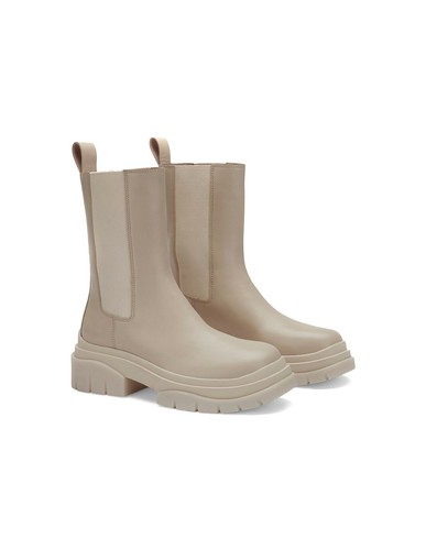 Ash storm leder - leder, stiefelette