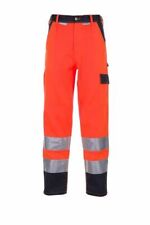 Planam Warnschutz Bundhose 2-farbig, Arbeitsschutzkleidung, Arbeitshose,