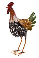 Schöne Metall Figuren Henne