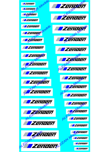 Alezan models decals - alezan,