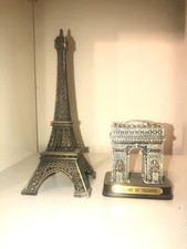 Eiffelturm + Triumphbogen Paris Souvenir Dekoration 