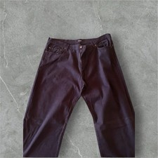 Herren Hose blau Baumwolle