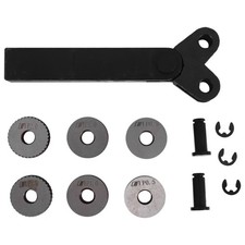 7 StüCk Doppel Rad RäNdel Werkzeug Satz 0,5 Mm 1 Mm 2 Mm Linear Rad Satz St7680