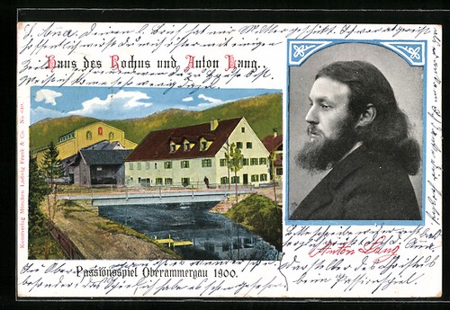 Künstler oberammergau - künstler-ak,