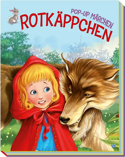 Pop märchen rotkäppchen - pop-up,