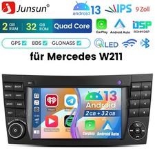 Android 14.0 Carplay Autoradio Für Mercedes Benz CLS E-Class W211 W219 GPS Navi