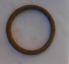 1 Stück ? alter Ring Eisenring Öse rostig antik Eisen Schmiedeeisen alt ♛?