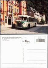 Verkehr KFZ Bus IFA H 6 B/L des Regionalverkehr Dresden in Tharandt 2016