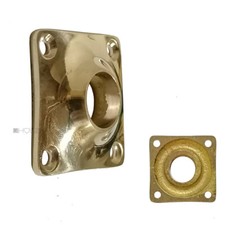 Drückerrosette Türklinke Rosette Jugendstil Art Deco 14.4 bis 15.2mm