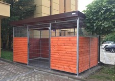 Mülltonnenhaus Fahrradgarage