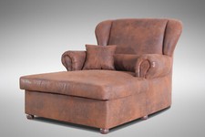 Ohrensessel braun vintage - ohrensessel,