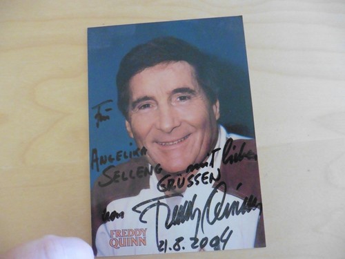 Freddy quinn autogrammkarte - quinn,