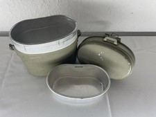 Original Bundeswehr Kochgeschirr / Essgeschirr – 3-teilig – Aluminium