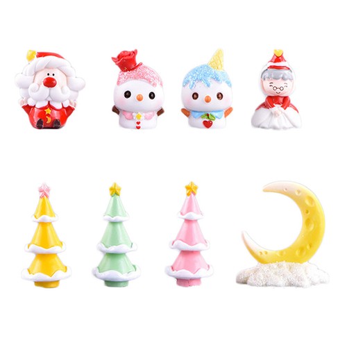 8pcs reusable resin miniature - 8pcs,