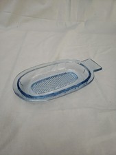 Zitronenreibe Apfelreibe Blau