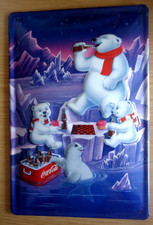 COCA COLA  Retro Schild