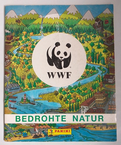 Panini wwf bedrohte - bedrohte, natur