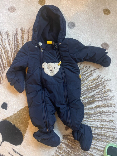 Steiff schneeanzug blau - steiff,