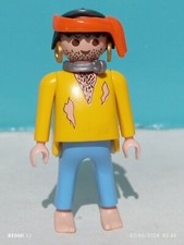 PLAYMOBIL FIGUR PIRAT GEFANGENER GEFÄNGNIS PIRATENGEFÄNGNIS REF 9989