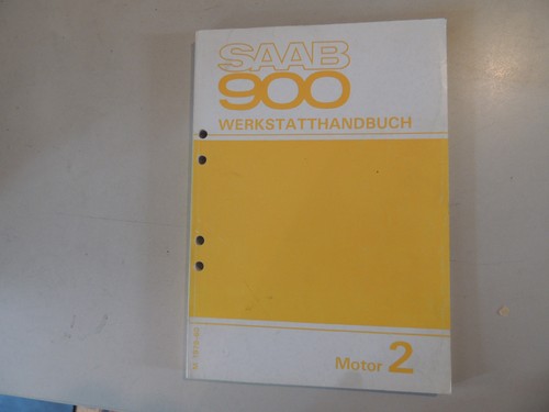 Werkstatthandbuch motor saab - werkstatthandbuch,