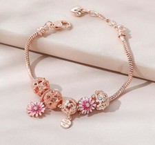 Bettelarmband Rosegold Pl