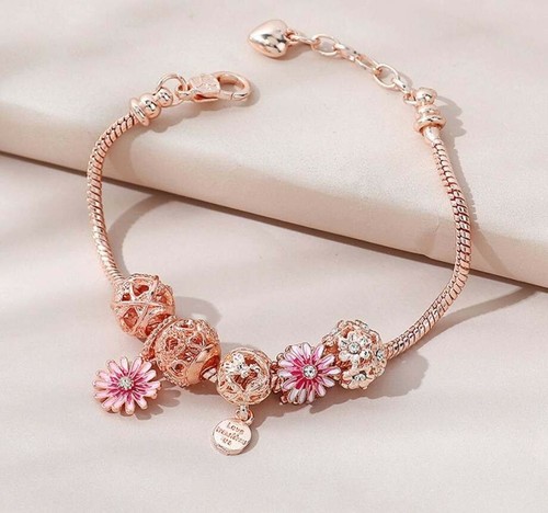 Bettelarmband rosegold - bettelarmband,