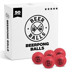 Bierpong Bälle 40 mm in Wettkampfqualität - Tischtennisbälle für Beerpong 2,7g