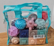 Baby Montessori Spielzeug ab 1 Jahr Baby Geschenk Junge Silikon Sensorisches ...