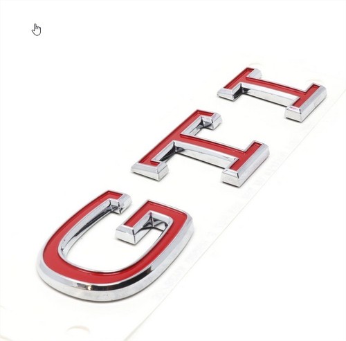 Original gti schriftzug - vw,