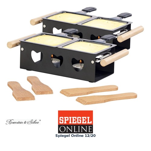 2er set teelicht raclette - 2er-set, teelicht-raclette