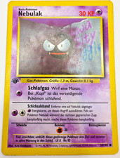 Pokemon Karte TCG Nebulak 50/102 1. Basis Set No Holo Vintage Rare Vintage LP