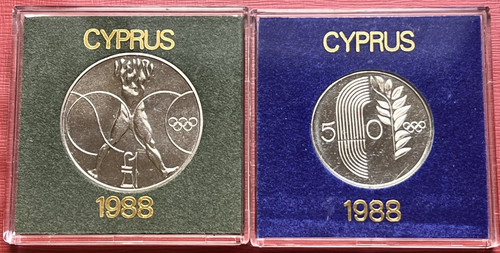 Zypern 1988 unc - unc, set