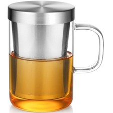 Teetasse Glas 500ml Teeglas