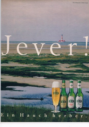 Jever werbeanzeige werbung - jever,