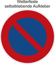 Halteverbot ´s Aufkleber