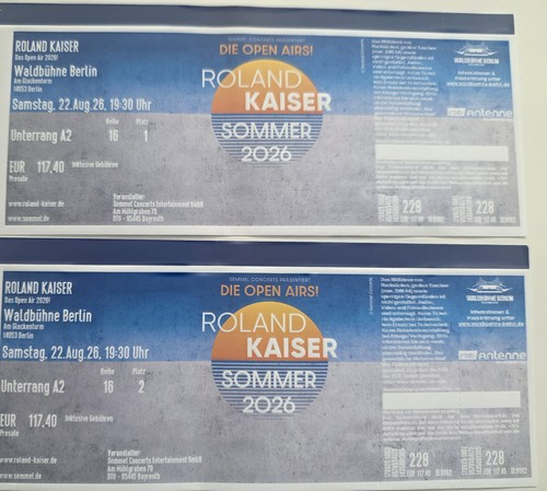Roland kaiser waldbühne - roland,
