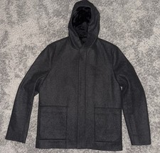 COS Wool Cashmere Hooded  Coat