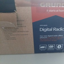Grundig DTR 4500 2.0 BT DAB+ Digitalradio Tischradio Radiowecker Radio Bluetooth